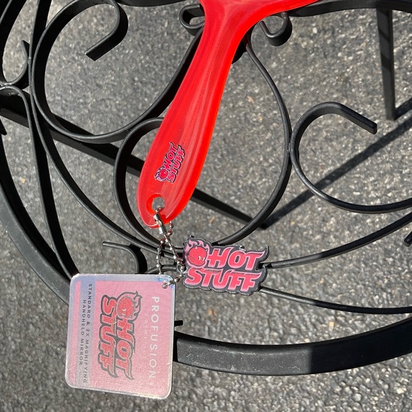 Red Profusion Hand Mirror featuring Casper and Hot Stuff. Double sided - Picture 6 of 6